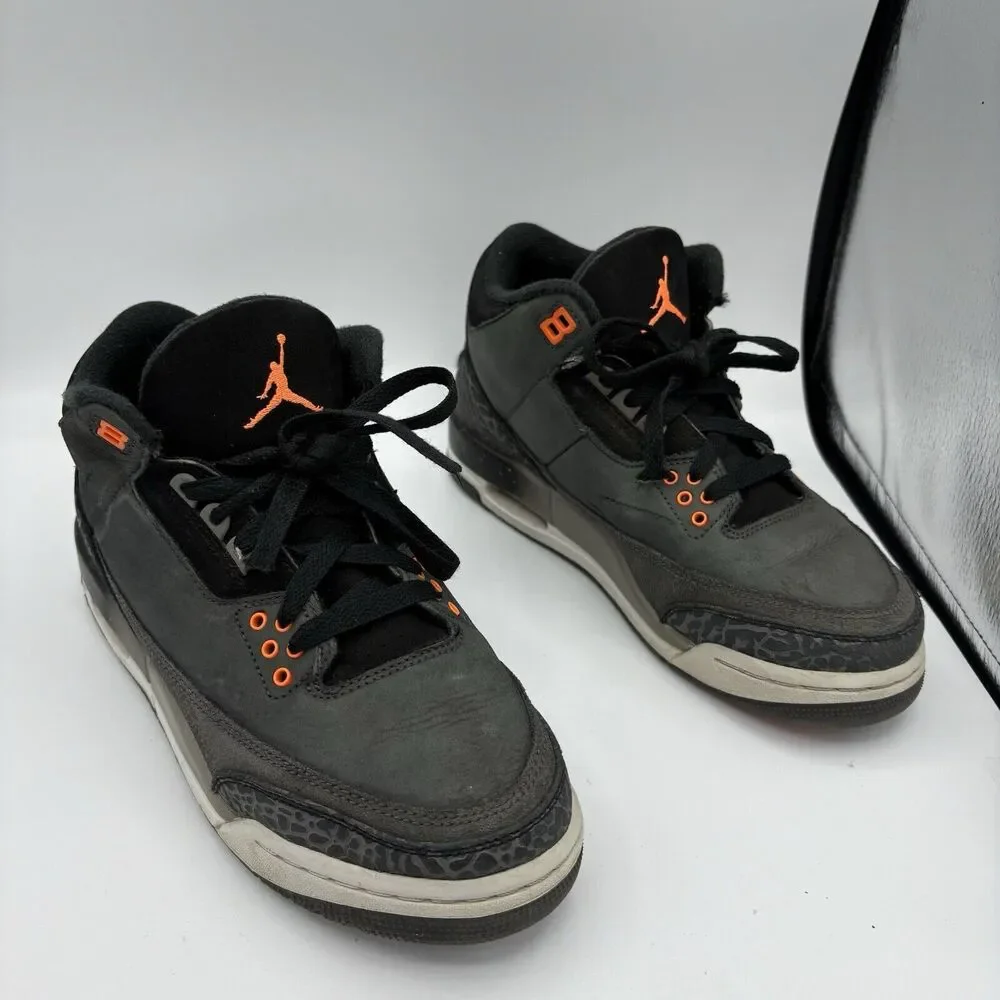 Nike Air Jordan Sneakers Size 7Y 3 Retro‎ GS Fear Pack DM0967-080 Night Stadium